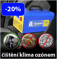 Akce - čistění klima vozu ozónem- Chrudim Akce - čistění klima vozu ozónem- Chrudim